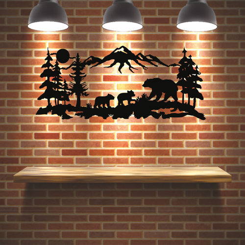 Loon Peak® Modern Landscape & Nature Wall Decor on Metal Wayfair